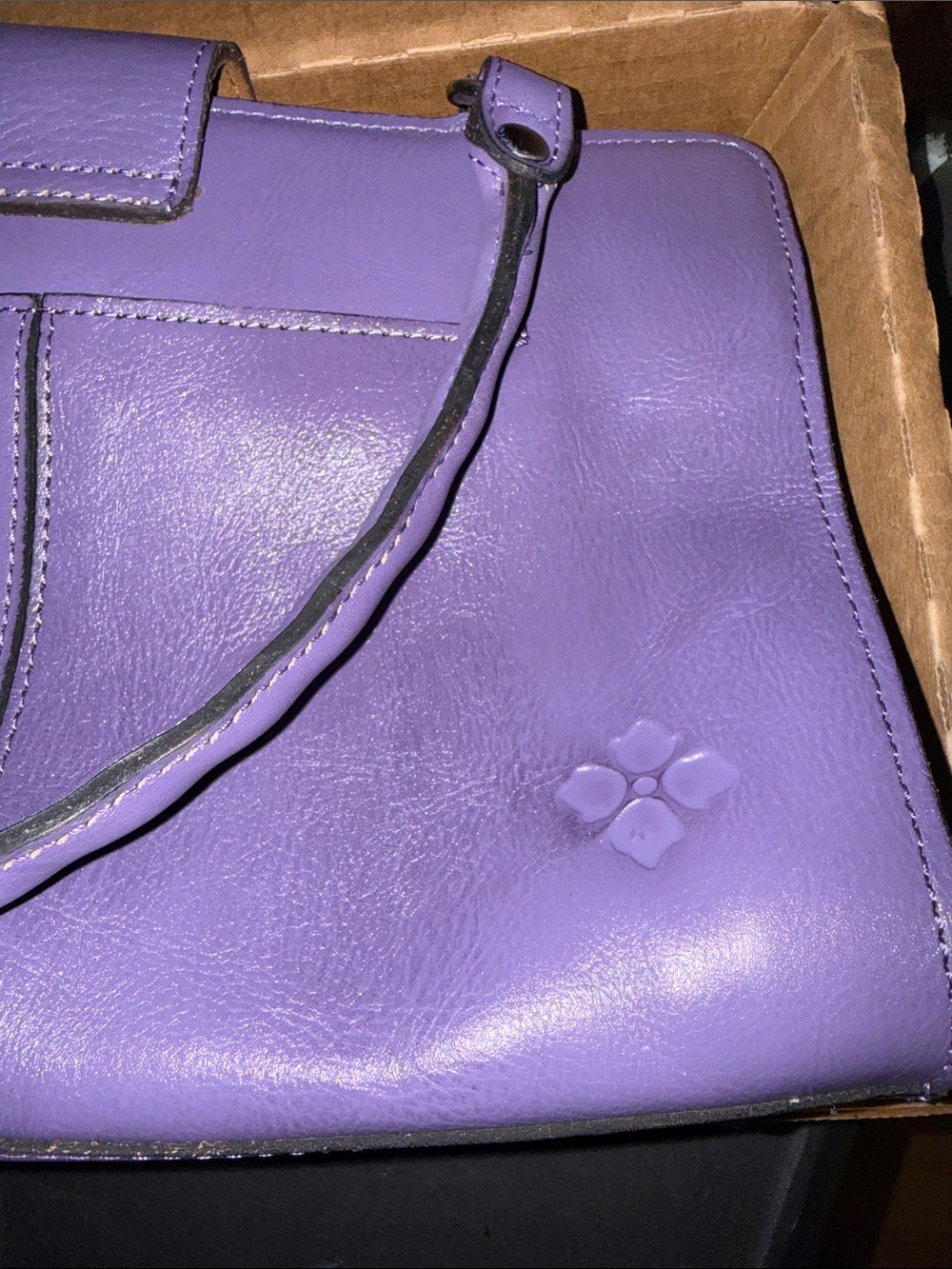 Patricia Nash Rosina Floral Embossed Women's Satchel Bag - Picture 14 of 16